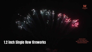 Fabbrica cinese all'ingrosso 1.2 '' 13 colpi di fuochi d'artificio a torta a fila singola S
