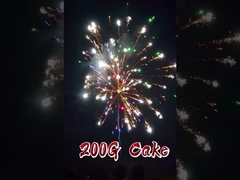 Cina Esportazione Alta Qualità 16 colpi 200g torta fuochi d'artificio 1,4g Un0336 fuochi d'artificio