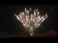 Fuochi d'artificio pirotecnica professionale Torta 208 colpi Torta fuochi d'artificio effetti speciali per la celebrazione