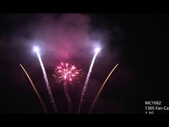 Mandarino Professionale Fuori pirotecnica Fuochi d'artificio 130 colpi per il nuovo anno