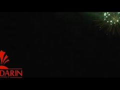 Articoli di pirotecnia aerea per il Capodanno