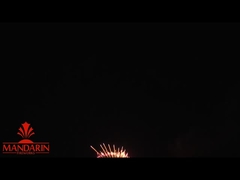 Mandarino 108S Fuochi d'artificio professionisti Display Super pirotecnica 1.3g Un0335 Fuochi d'artificio torta