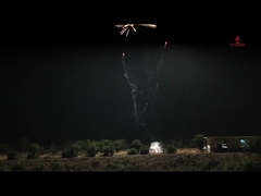 Fuochi d'artificio cinesi Liuyang 46 colpi Fuochi d'artificio di torta per consumatori