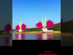 Fabbrica cinese fuochi d'artificio di torta diurno fuochi d'artificio di fumo colorato