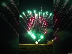 Mandarino personalizzato 100 colpi torta fuochi d'artificio 1.4G UN0336 Mercato generale fuochi d'artificio