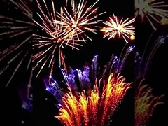 Fuochi d'artificio per la celebrazione del matrimonio 2023