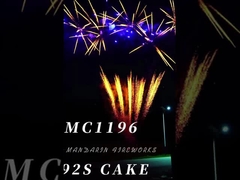 Fuochi d'artificio su misura del consumatore 92 fuochi d'artificio del dolce della Cina dei colpi