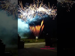 100 fuochi d'artificio cinesi all'aperto del dolce di pirotecnica di festival dei colpi grandi