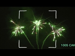 Liuyang 100 colpi torta fuochi d'artificio con pirotecnia Cina Fabbrica di fuochi d'artificio