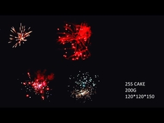 2021 Nuovo prodotto cinese di alta qualità 16 colpi 200 g torta da consumo fuochi d'artificio per festa di festa