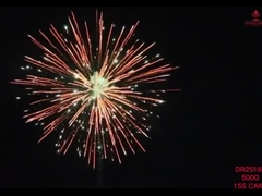 16 colpi Fuochi d'artificio di torta per consumatori Fuochi d'artificio per esportazioni cinesi