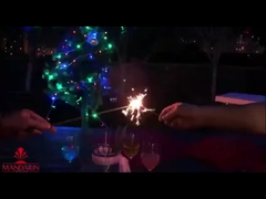 Festival 10'Inch Color Sparkler Fuochi d'artificio Festa della Famiglia Fuochi d'artificio pirotecnica per il nuovo anno