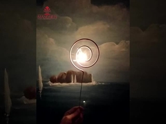 Lollipop Sugar-Loaf Lollipop Sparkler, Bambini / Bambini Sparklers Indoor senza fumo