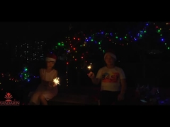 7 pollici in forma di fiore di prugna, fuochi d' artificio, fuochi d' artificio elettrici a scintilla fredda.