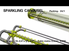 Carrossel Time Lanterna Sparkler, Mandarino Natale Sposa giocattolo fuochi d' artificio