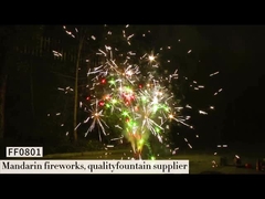 Fuochi d'artificio freschi della fontana di pirotecnica del mandarino di Liuyang rispettosi dell'ambiente