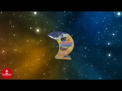 La luna ha modellato la fontana divertente dei fuochi d'artificio di nuova progettazione personalizzabile dei fuochi d'artificio della fontana