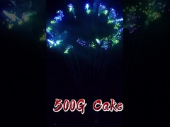 Fabbrica all'ingrosso torta a forma rotonda di alta qualità 500G 49 colpi torta a forma di fuoco