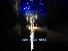 Al dettaglio fuochi d'artificio blu personalizzati pirotecnica 100 colpi 1.4G Consumo Ululare lupo torta fuochi d'artificio