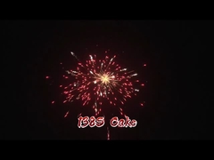 Fuochi d'artificio all'ingrosso 1 pollice 1,2 pollici 139 colpi Fuori Piero Fuochi d'artificio di consumo di torte con marchio CE