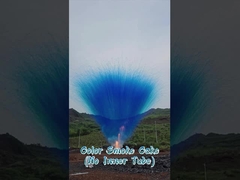 Fuochi d'artificio pirotecnici a torta diurna personalizzati per feste e matrimoni a Liuyang, 100 colpi, bombe fumogene colorate