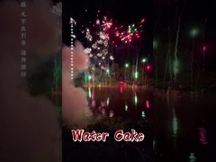 Fabbrica cinese Liuyang Mandarin Personalizzato 1.4g Fuochi d'artificio per consumatori Torta d'acqua Fuochi d'artificio