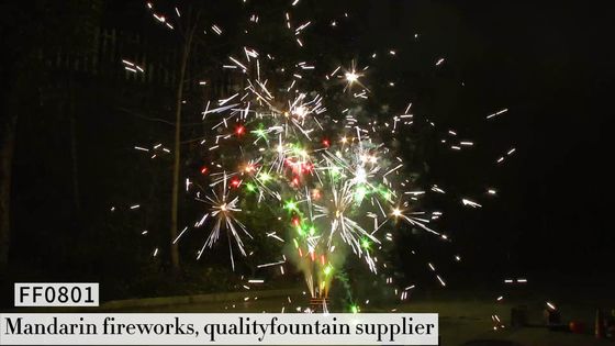Fuochi d'artificio freschi della fontana di pirotecnica del mandarino di Liuyang rispettosi dell'ambiente