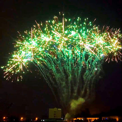 Pirotecnica del mandarino 130 fuochi d'artificio professionali 1.4g dell'esposizione dei colpi