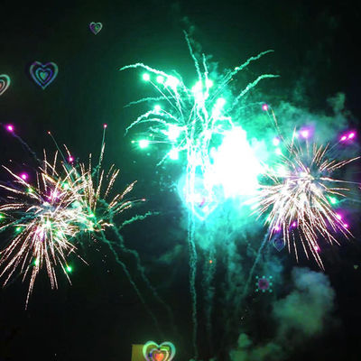 Celebrazione all'aperto professionale 1.3g dello stadio dei colpi dei fuochi d'artificio 228 del dolce