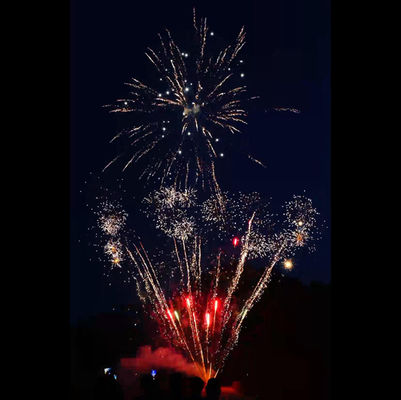 Chinese Customized Fireworks Shots Pyrotechnics Party Festival Cheap Cake Fireworks Salute