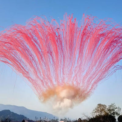 Fabbrica cinese all'ingrosso fuochi d'artificio diurni per qualsiasi evento Celebrazione Colore di fumo torta fuochi d'artificio pirotecnica
