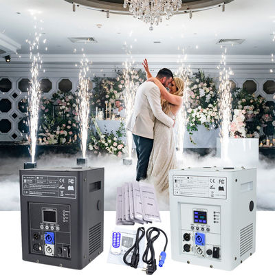 750W Wireless DMX Control Cold Pyro Sparkler Fuochi d'artificio Fontana Macchina per DJ Stage Festa di nozze Macchina di scintilla fredda