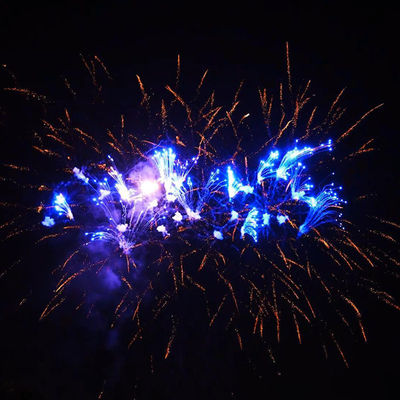 2025 Capodanno 1.4 Pro Fuochi d'artificio Online Consumatori personalizzati 400 colpi Fuochi d'artificio Salute Cake