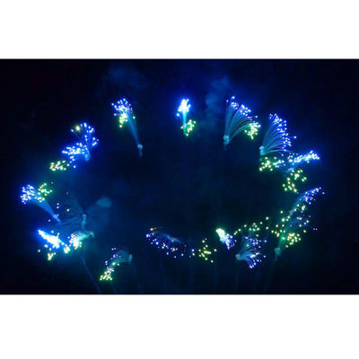 Forma rotonda 500G 49 colpi Torta fuochi d'artificio personalizzati fuochi d'artificio Torta tubo Dimensioni 25x30x225 Festa di nozze