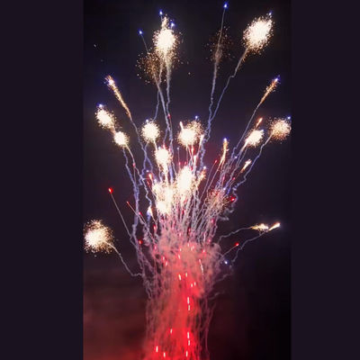 Fuochi d'artificio Liuyang Fuochi d'artificio pirotecnica cinese all'ingrosso Fuochi d'artificio di suono di magia rossa 1.4G Fuochi d'artificio di torta per consumatori 2025