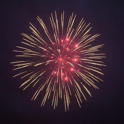Mandarino fuochi d'artificio 2025 fabbrica cinese Liuyang pirotecnica visualizzare proiettili fuochi d'artificio 8 pollici 1.3G Professionale fuochi d'artificio conchiglia