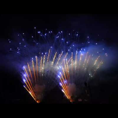 Fabbrica Liuyang Mandarino Display Professionale Fuochi d'artificio Torta 0,8 pollici 100 colpi Torta Fuochi d'artificio 1,3 g Prodotti pirotecnici