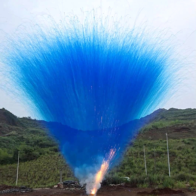 Fuochi d'artificio mandarino Liuyang personalizzati per feste, festival, matrimoni, 100 colpi, fuochi d'artificio diurni a torta, pirotecnica, bombe fumogene colorate