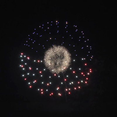 Fuochi d'artificio professionali Liuyang Mandarin 1.3g, fabbrica di fuochi d'artificio, gusci pirotecnici sferici da 6 pollici in vendita