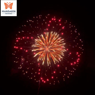 Fuochi d'artificio Liuyang Mandarin 1.3G UN0335 Professional Display Shells con effetti personalizzabili per esterni, artiglieria a mortaio da 8 pollici