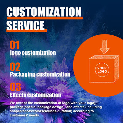 Liuyang Special Effects Professional Cake Fireworks Pyrotechnics 100 Shots