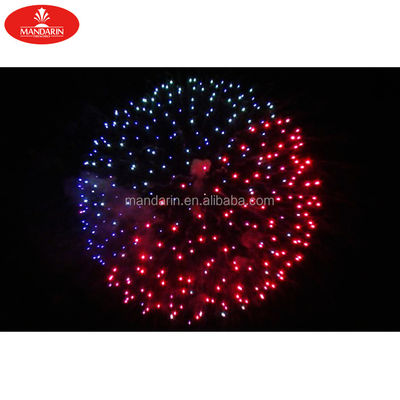 mortaio aereo Shell Fireworks di saluto delle palle professionali di pirotecnica 1.3g
