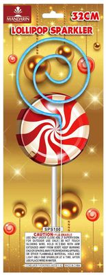 Stella filante di Lollypop della Zucchero-pagnotta della lecca-lecca, stelle filante che non dà fumo dell'interno bambini/dei bambini