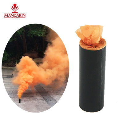 Festival Colorful Smoke Bomb 50 Seconds Smoke Fountain Fireworks Customized