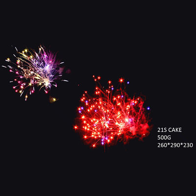 21 esportazione all'ingrosso cinese del fuoco d'artificio del dolce del consumatore dei colpi 500G pirotecnica per la celebrazione di nozze