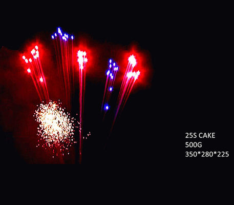 25 fuochi d'artificio classici all'aperto pirotecnici su ordinazione del dolce del consumatore del nuovo anno dei colpi da vendere