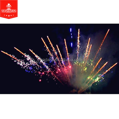 Saluta i fuochi d'artificio professionali visualizzano 100 colpi Z/la pirotecnica del dolce forma del fan