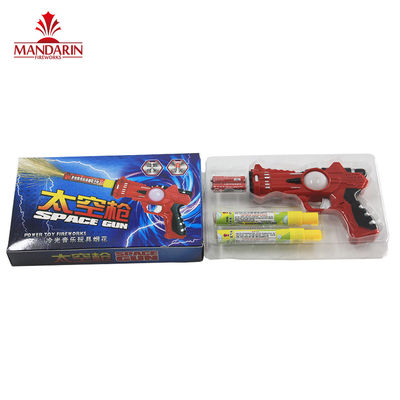 Pistola tenuta in mano Toy Fireworks 0.025CBM Logo Customized dei bambini
