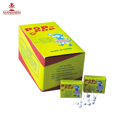 Cracker d'argento Toy Pop Pops Snappers Fireworks dell'asta del petardo di sicurezza dell'uovo felice dell'uccello