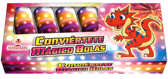 Toy Fireworks For Festivals su misura mandarino/celebrazioni